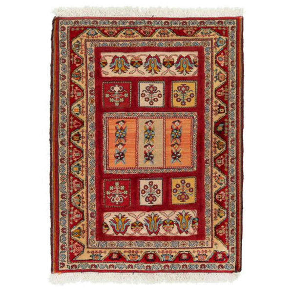 Sirjan Persian Kilim Carpet 82x114, Handmade Nomadic Wool Rugs & Kilims