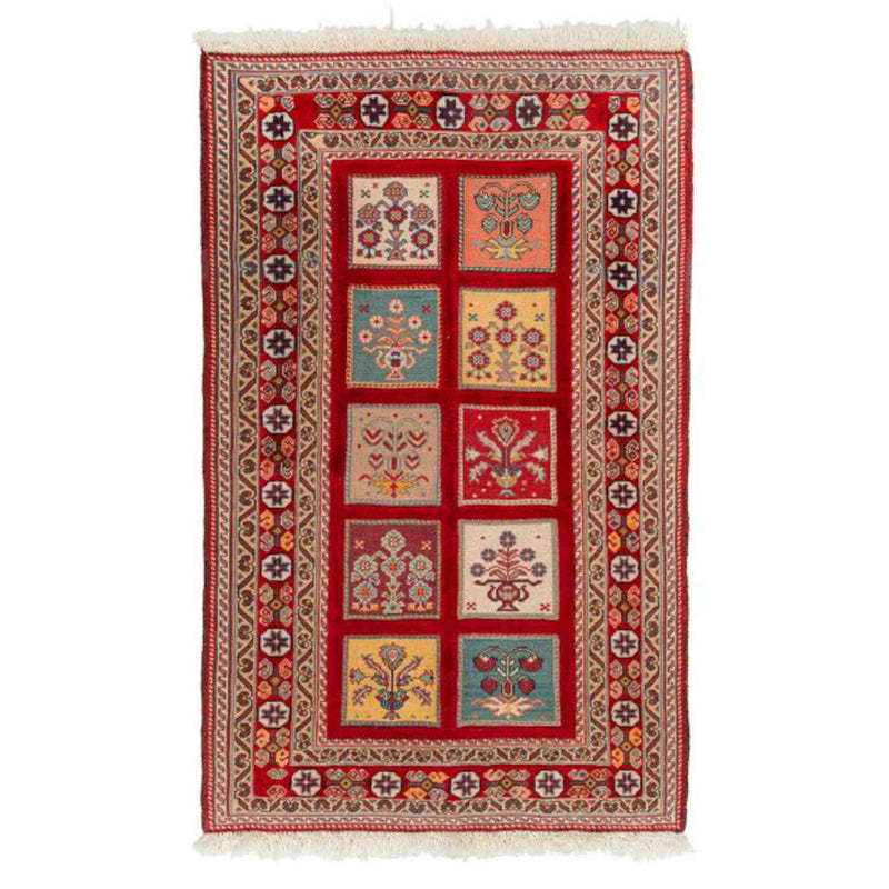 Sirjan Persian Kilim Carpet 80x128, Handmade Nomadic Wool Rugs & Kilims