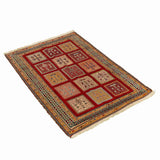 Sirjan Persian Kilim Carpet 110x154, Handmade Nomadic Wool Rugs & Kilims