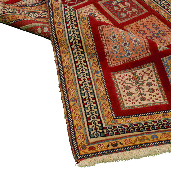 Sirjan Persian Kilim Carpet 110x154, Handmade Nomadic Wool Rugs & Kilims