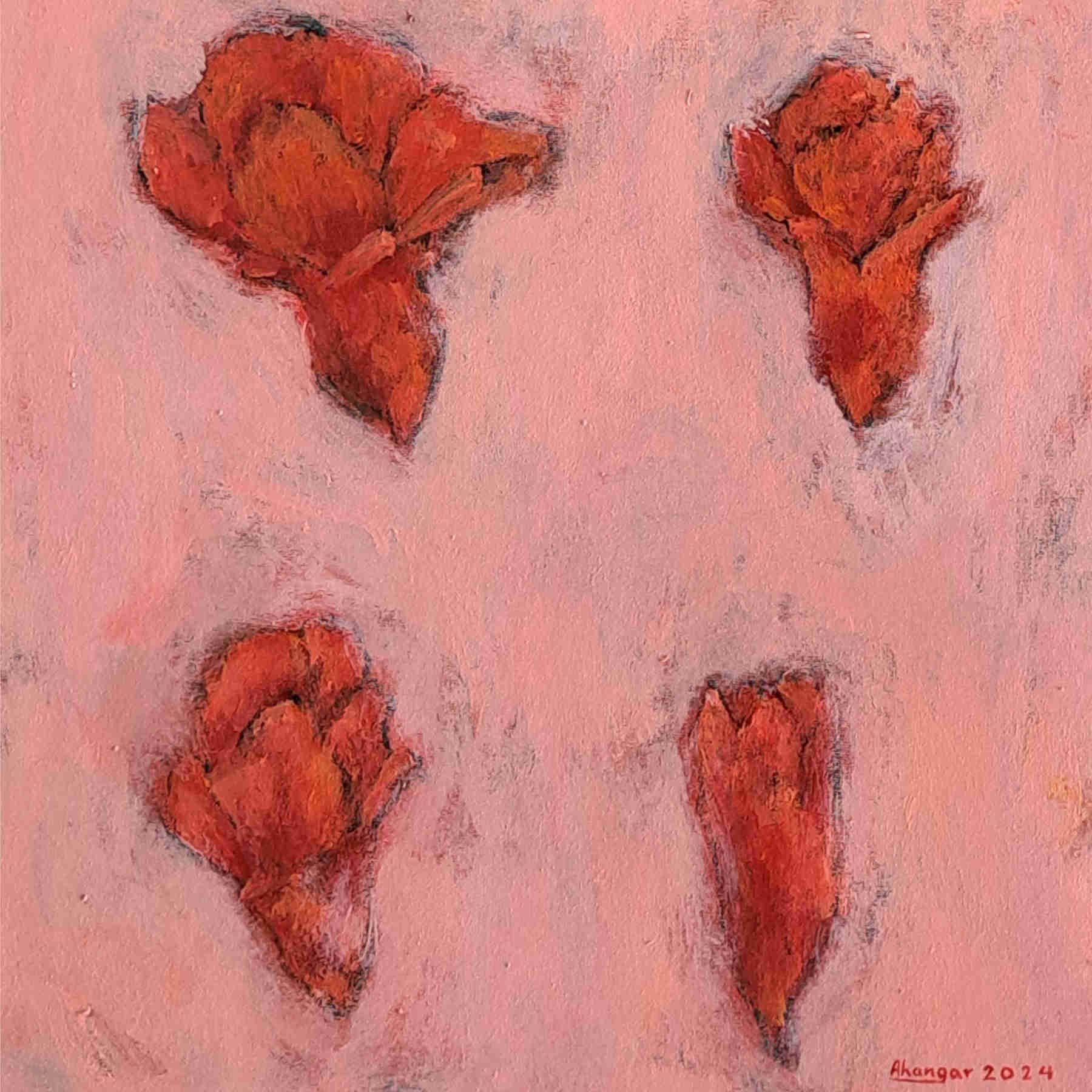 Abstract Acrylic Painting By Soheila Ahangari in Dubai