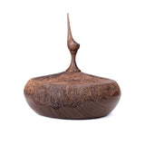 Woodturning -  Khayāl Kohl Holder Wood Sculpture