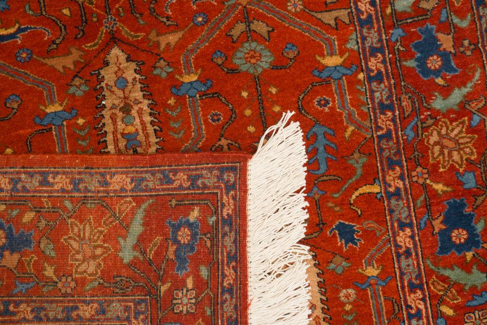 Sorud Heriz Persian Carpet Wool 114x132, Authentic Vintage Rugs & Kilims in Dubai