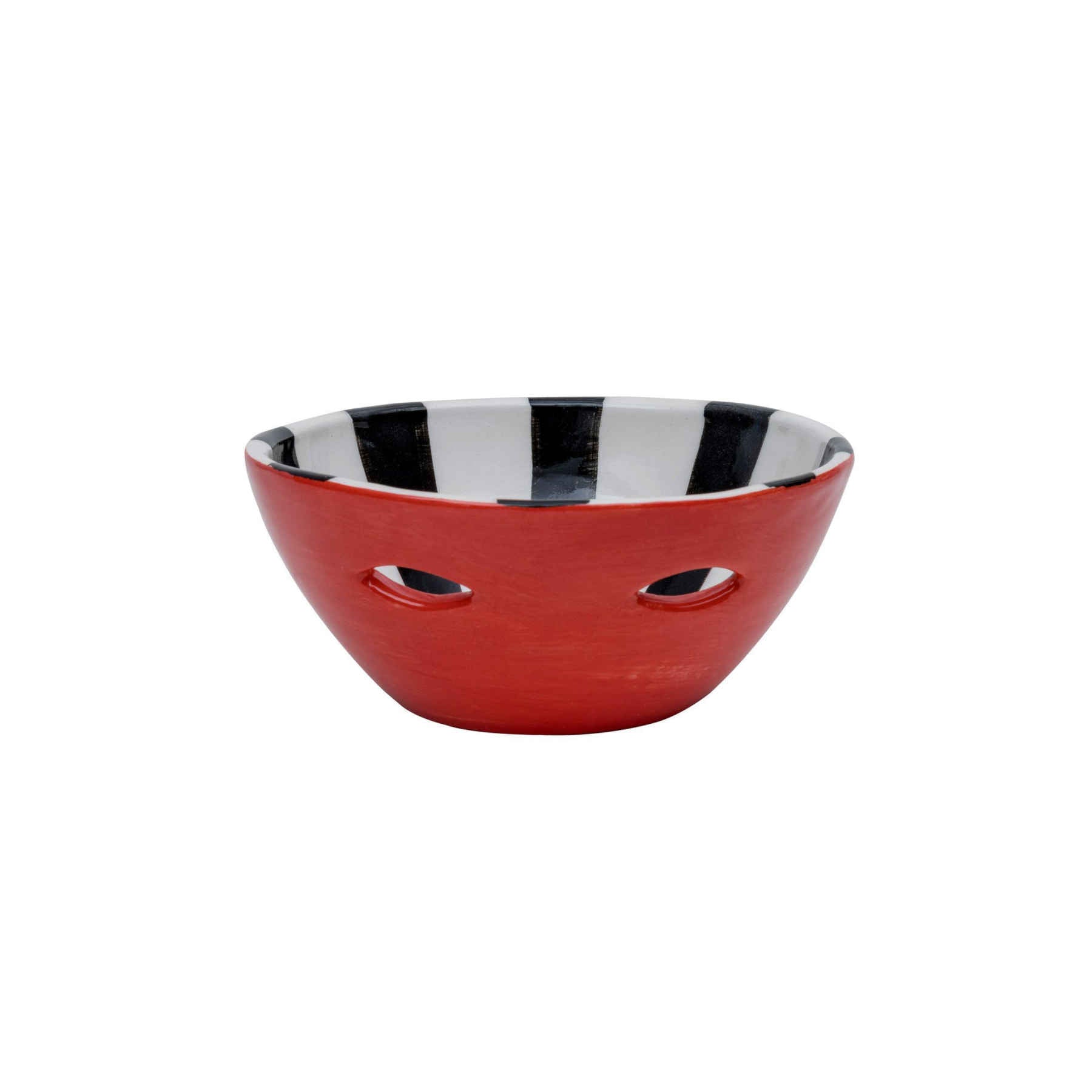 Striped Ceramic Bowl 