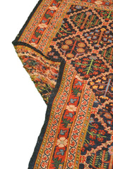 Yaahi Sumak Heriz Persian Carpet Wool 100x170