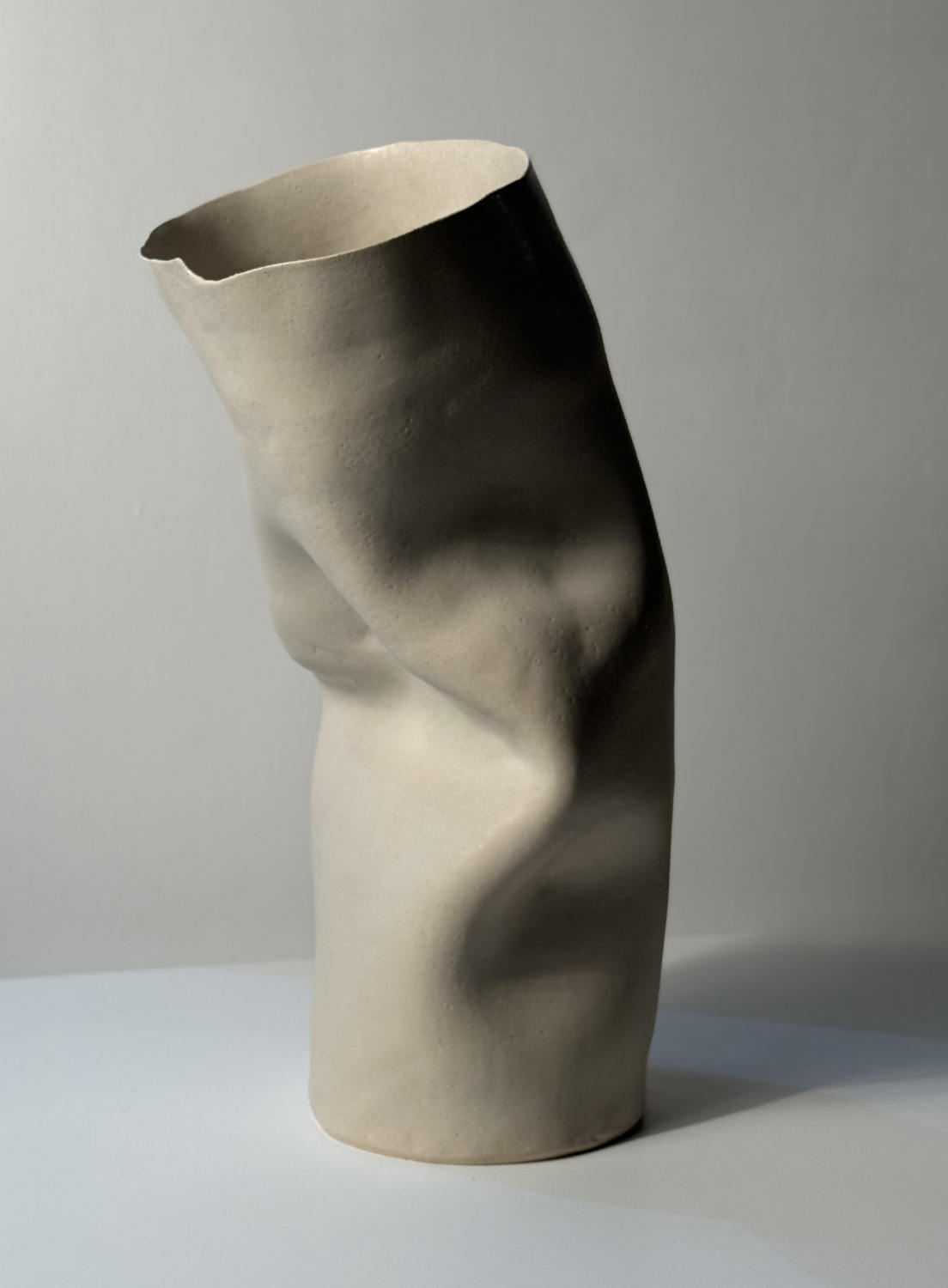Irregular shaped Ceramic Vase and Decorative Art by Madar Al Suwaidi