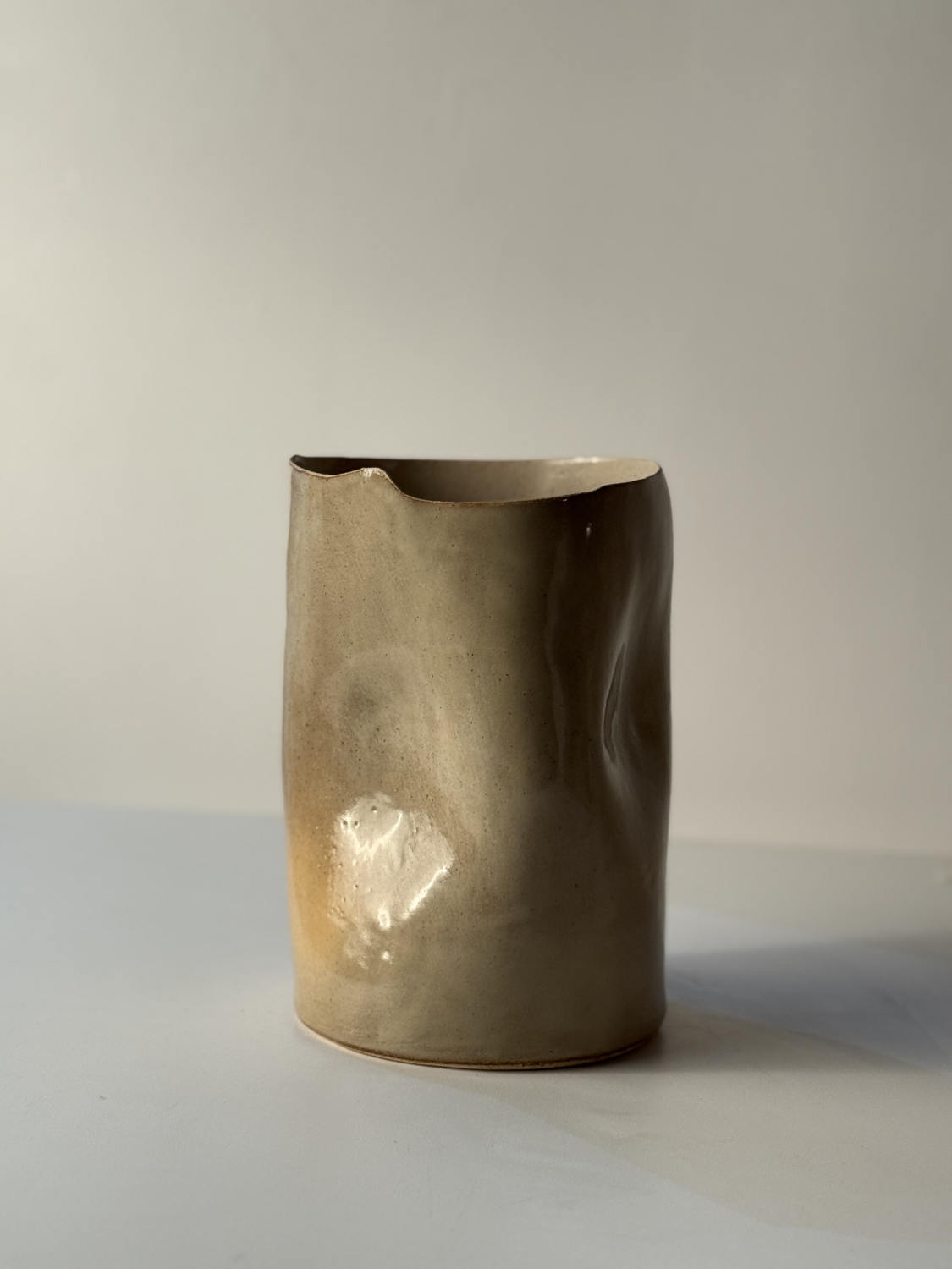Deformed Ceramic Vase and Decorative Art by Madar Al Suwaidi