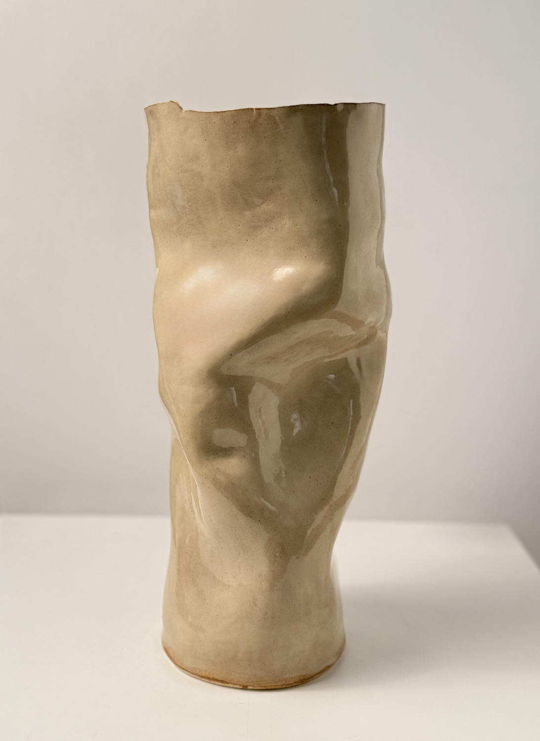 Irregular Shaped Ceramic Vase and Decorative Art by Madar Al Suwaidi