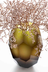 Brown Glass Sculpture, Glass Vase and Collectible Glass Art in Dubai