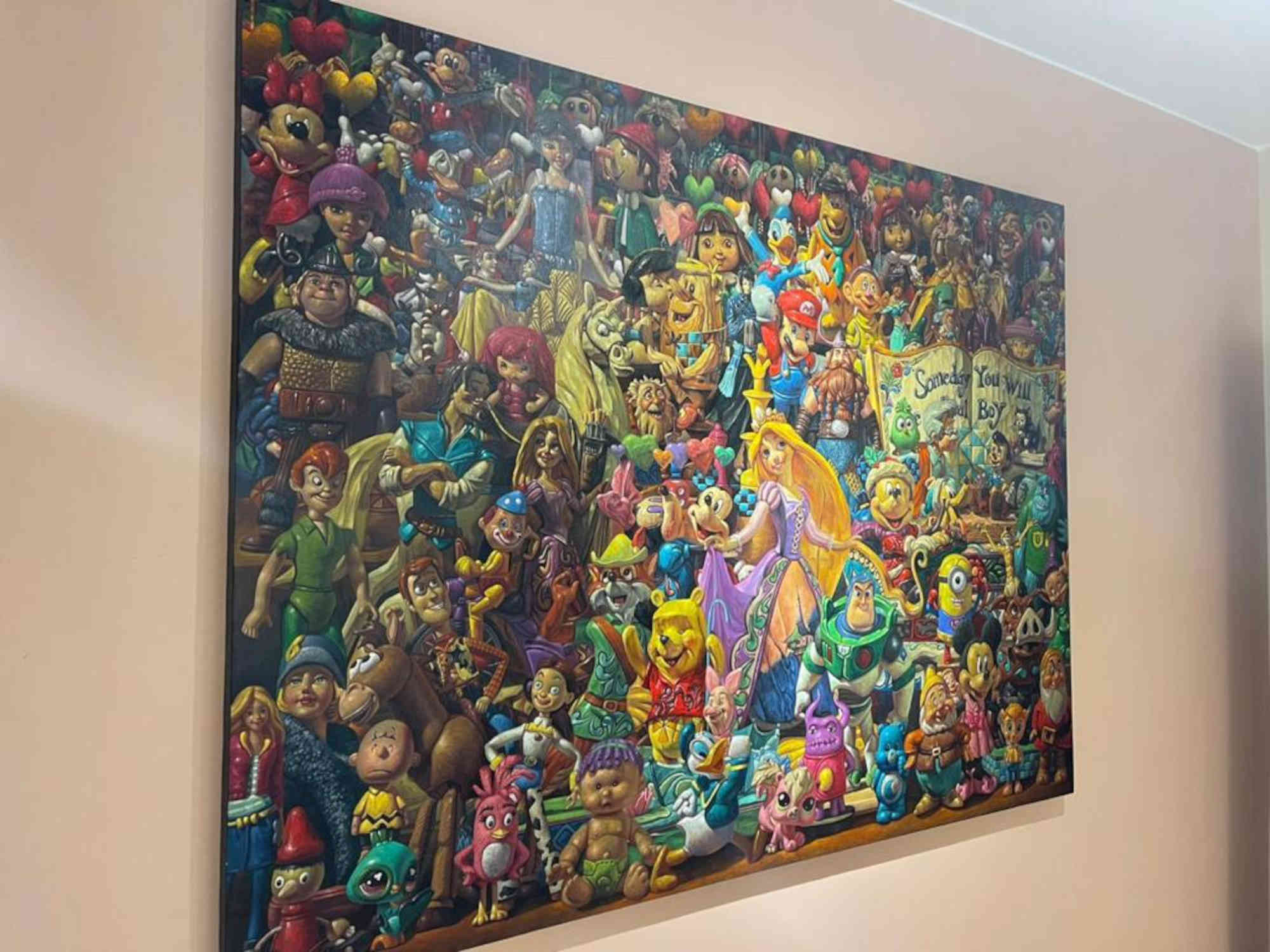 Oil Painting - Contemporary Pop Art Paintings By Siamak Azmi in Dubai