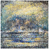 The Seascape Mirage Acrylic Painting By Rawia Zantout