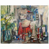 Contemporary Abstract Acrylic Painting By Elahm Ghorbanishad