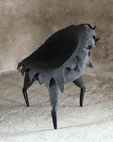 Trinog Contemporary Armchair, Organic Bionic Design By Pavel Vishnevsky