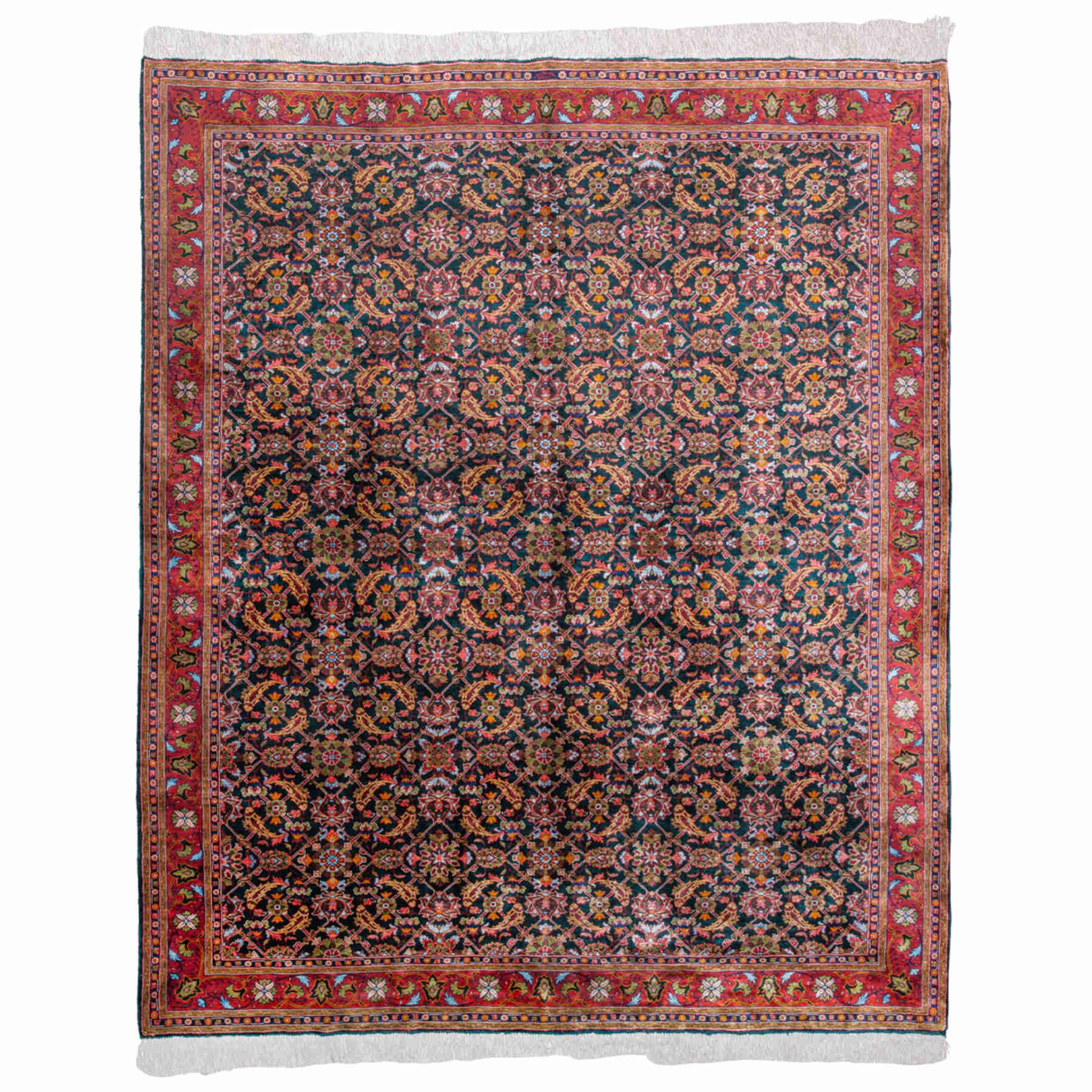 Venus Heriz Persian Carpet Silk 156x198, Authentic Vintage Rugs & Kilims in Dubai