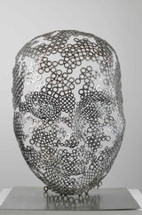 Contemporary Human Stainless Steel Sculpture By Vincent Barrau in Dubai