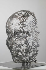 Contemporary Human Stainless Steel Sculpture By Vincent Barrau in Dubai