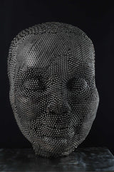 Contemporary Human Stainless Steel Sculpture By Vincent Barrau in Dubai