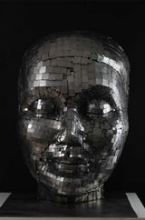 Contemporary Human Stainless Steel Sculpture By Vincent Barrau in Dubai