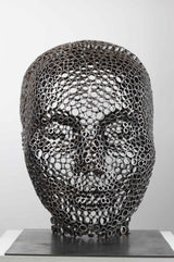 Contemporary Human Stainless Steel Sculpture By Vincent Barrau in Dubai