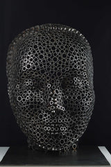 Contemporary Human Stainless Steel Sculpture By Vincent Barrau in Dubai