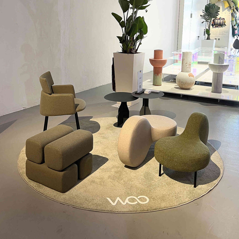 LOOP Contemporary Pouf