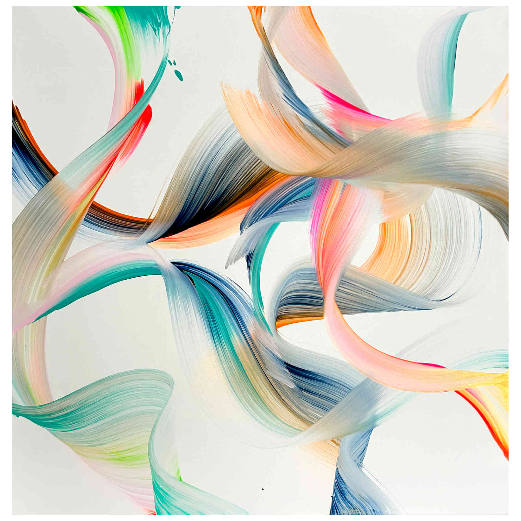 Abstract Painting for Interior Design By Nikolaos Schizas in Dubai