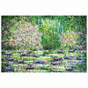 Waterlilies In Wild Bloom Acrylic Painting By Rawia Zantout
