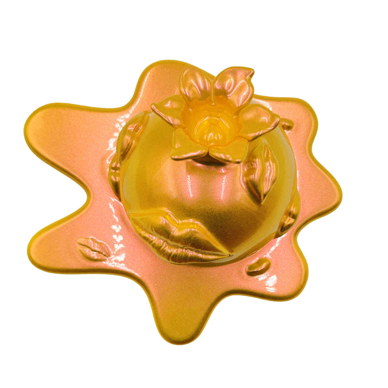 Be My Darling Yellow & Pink Pomegranate Resin Sculpture Dubai