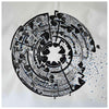 Acrylic Painting - Abstract Calligraphy Art By Somayeh Gholami