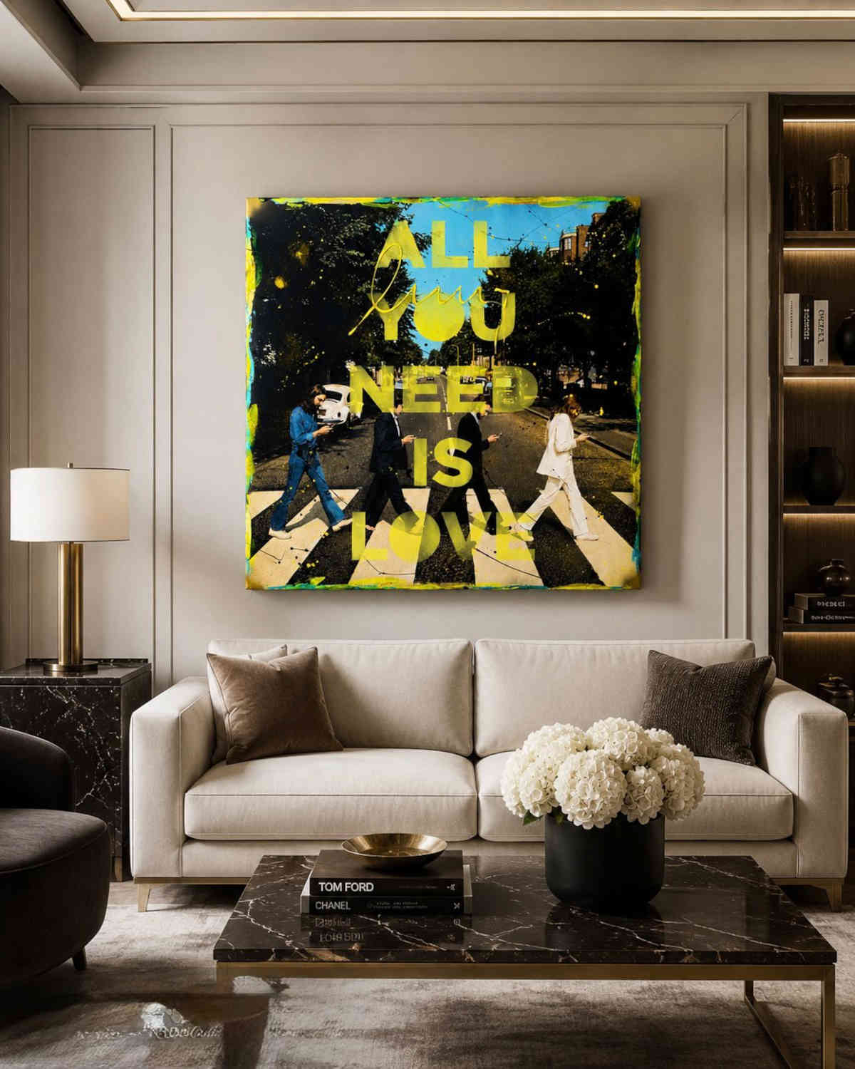 All You Need Is Love Pop Art Painting