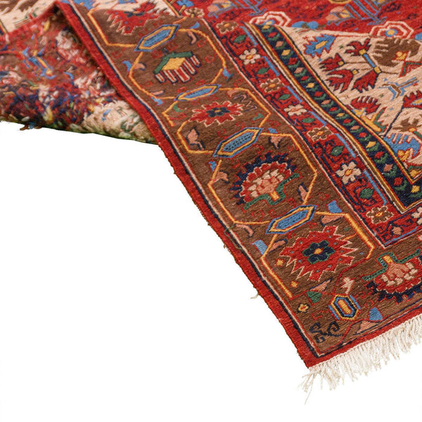 Alma Heriz Soumak Persian Carpet Wool 164x206 - Authentic Nomadic Rugs & Kilims in Dubai