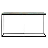 Marble Console Table in Dubai, Finish: Black & Green