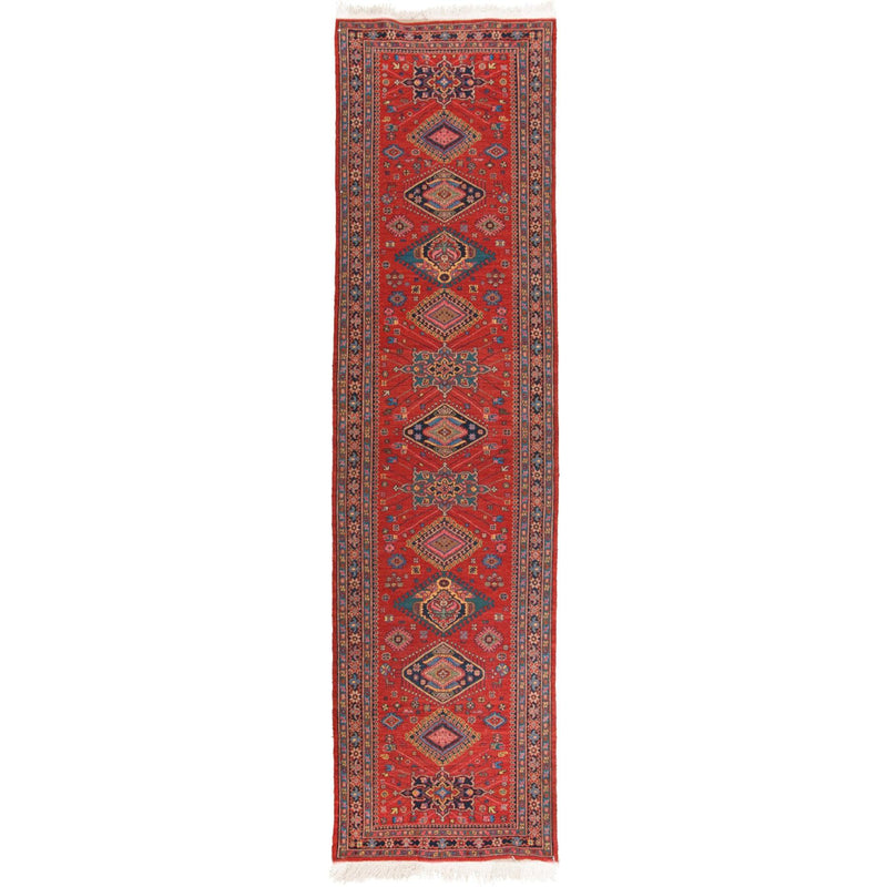 Azadeh Kilim Morvaridbaf Persian Carpet Wool 79x298, Authentic Vintage Rugs & Kilims in Dubai