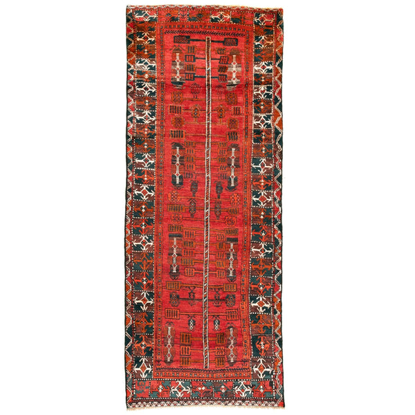 Red Baluch Chelcheragh Persian Carpet - Nomad Carpets & Kilims in Dubai