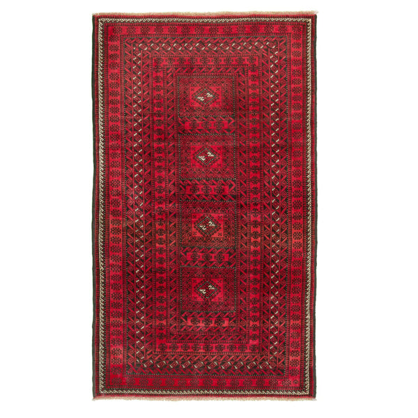 Red Baluch Nomadic Carpet - Authentic Persian Carpets & Kilims in Dubai
