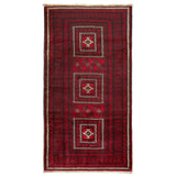 Baluch Nomadic Persian Carpet 115x220 - Authentic Handmade Rugs & Kilims Dubai