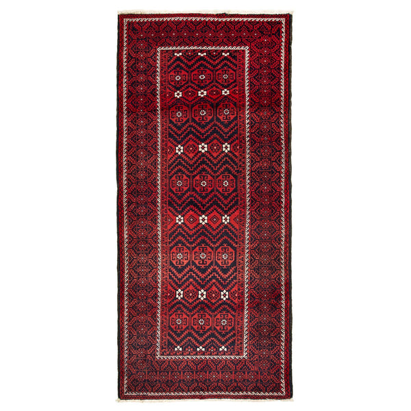 Red Baluch Nomadic Persian Carpet - Handmade Authentic Carpets & Kilims in Dubai