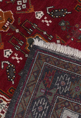 Red Baluch Nomadic Persian Carpet - Handmade Authentic Carpets & Kilims in Dubai