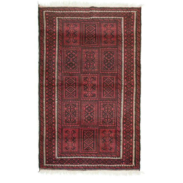 Red Baluch Nomadic Persian Carpet - Authentic Carpets & Kilims in Dubai