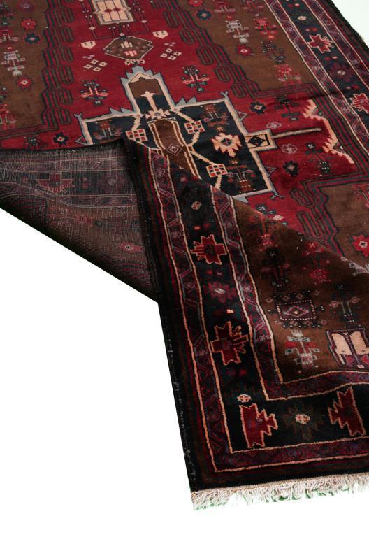 Red Baluch Nomadic Persian Carpet - Handmade Authentic Carpets & Kilims in Dubai