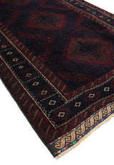 Black Baluch Nomadic Persian Carpet - Handmade Authentic Carpets & Kilims in Dubai