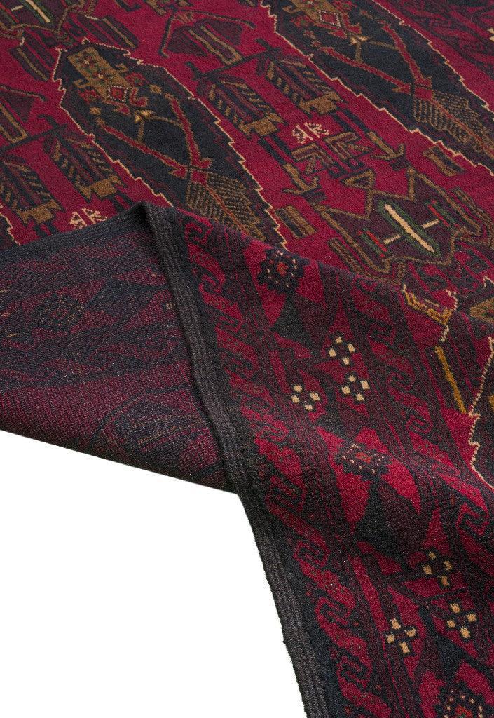 Red Baluch Nomadic Persian Carpet - Handmade Authentic Carpets & Kilims in Dubai
