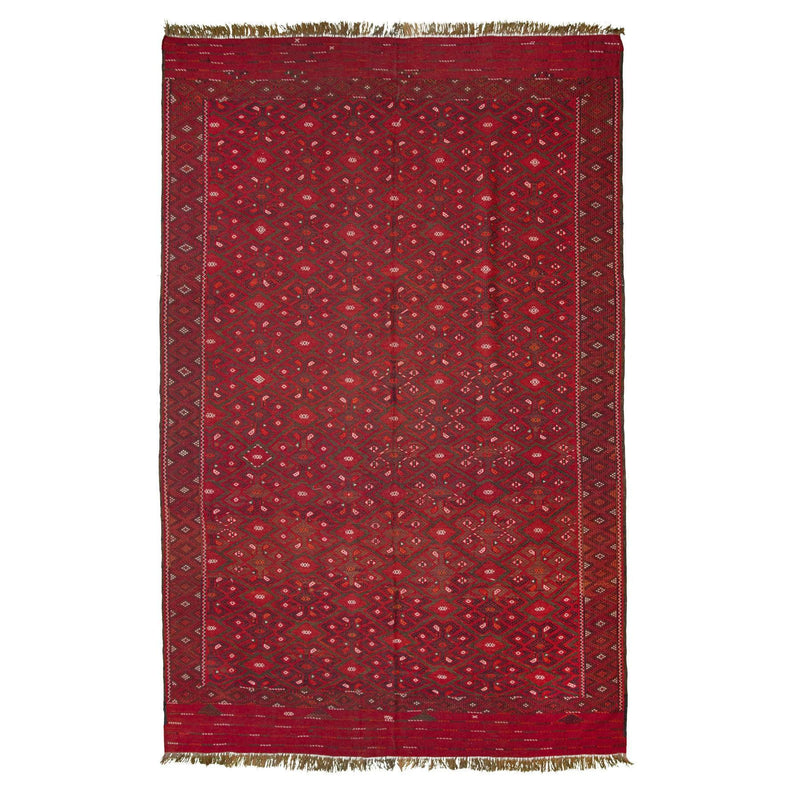 Red Baluch Nomadic Persian Carpet - Handmade Authentic Carpets & Kilims in Dubai