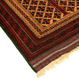 Baluch Nomadic Praying Persian Carpet 100x162 - Authentic Rugs & Kilims in Dubai