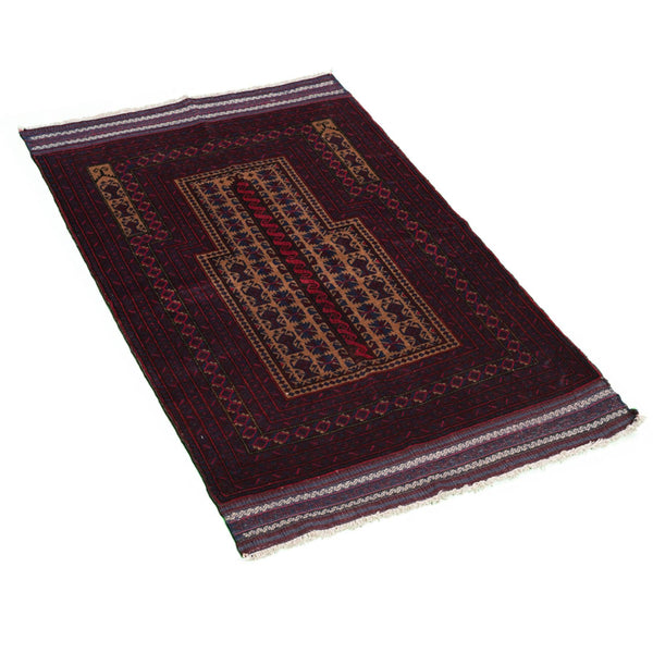 Baluch Nomadic Praying Persian Carpet 90x150 - Authentic Rugs & Kilims in Dubai