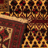 Baluch Nomadic Praying Persian Carpet 95x150 - Authentic Rugs & Kilims in Dubai