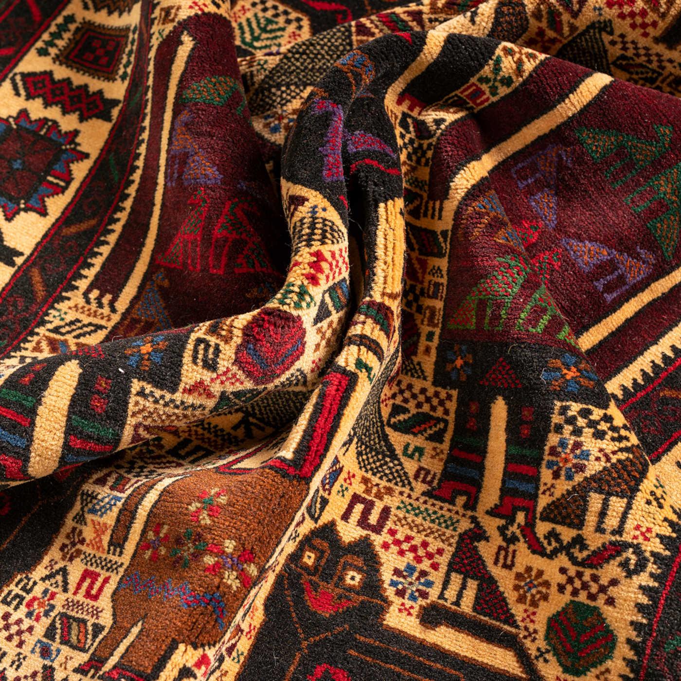 Baluch Persian Carpet Hushang Shah 114x185 - Nomad Rugs & Kilims in Dubai