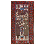 Multicolor Baluch Persian Carpet Hushang Shah - Handmade Nomad Rugs & Kilims in Dubai