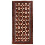 Baluch Persian Carpet Vase Design 115x254 - Authentic Nomadic Rugs & Kilims in Dubai