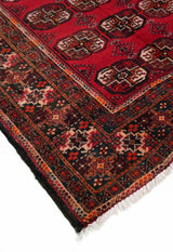 Red Baluch Turkman Persian Carpet - Handmade Authentic Carpets & Kilims in Dubai